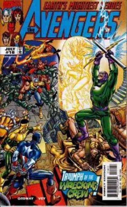 Avengers (1998) 18 - Wrecking Crew - Thor - Attack - Villains - Chained - Jerry Ordway