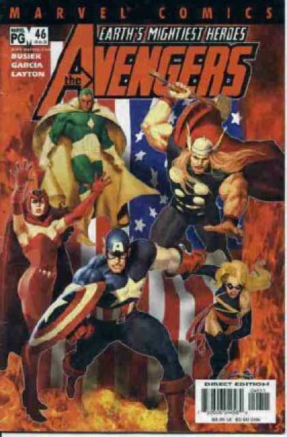Avengers (1998) 46 - Garcia - Layton - Marvel - Earths Mightiest Heroes - Captain America
