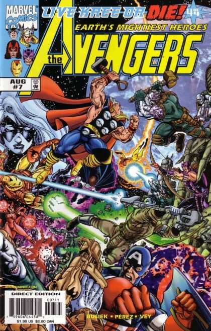 Avengers (1998) 7 - Heroes - Save The World - Super Powers - Clash Of The Titans - Earth - George Perez