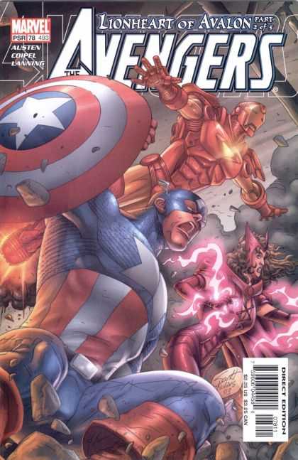 Avengers (1998) 78 - Muscle Men - Know Your Own Strenght - Superhuman - Heroes Coming To The Rescue - American Patriots - Scott Kolins