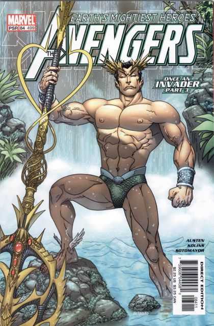 Once An Invader - Part 3 - Winged Feet - Big Staff - Water - Scott Kolins Avengers (1998) 84 - Once An Invader - Part 3 - Winged Feet - Big Staff - Water - Scott Kolins