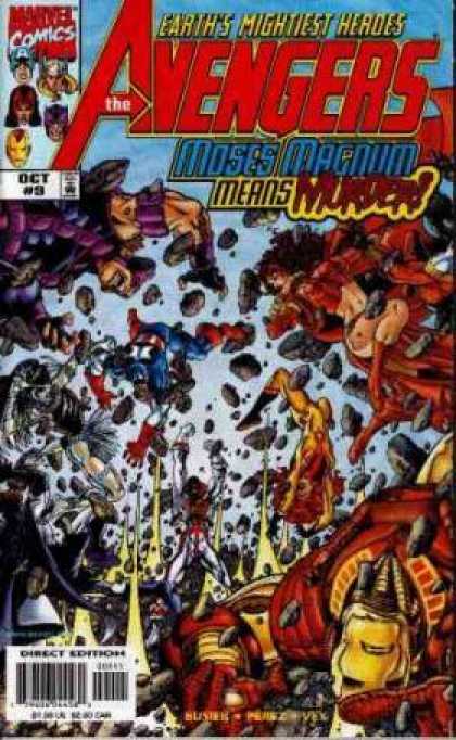 Avengers (1998) 9 - Violence - War - Fighting - Power Struggle - Mission To Kill - George Perez