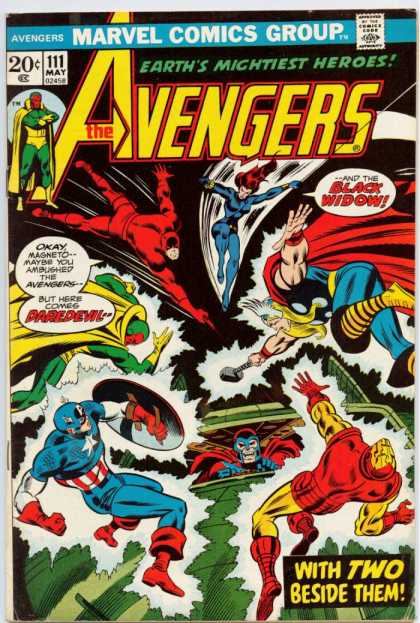 Avengers 111 - Thor - Iron Man - Vision - Daredevil - Magneto