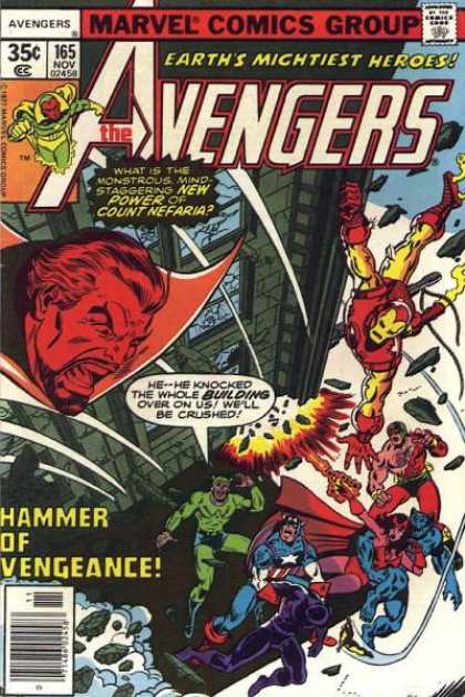Avengers 165 - Count Nefaria - Marvel - November - 35 Cents - Devil