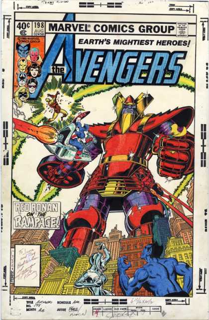 Avengers 198 - George Perez, Terry Austin