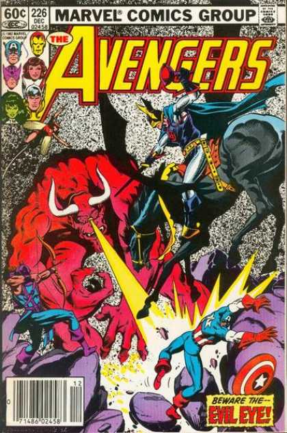 Avengers 226 - Horse - Bull - Group - Evil Eye - Beware