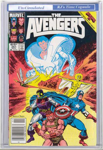 Avengers 261 - Hercules - Captain America - Mavel - Un-circulated - Super Heros - John Buscema
