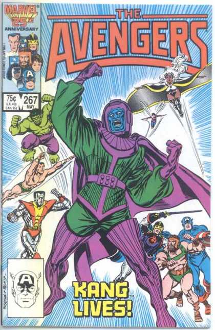 Avengers 267 - Storm - Marvel - Hawk - Mutants - Superheroes - John Buscema