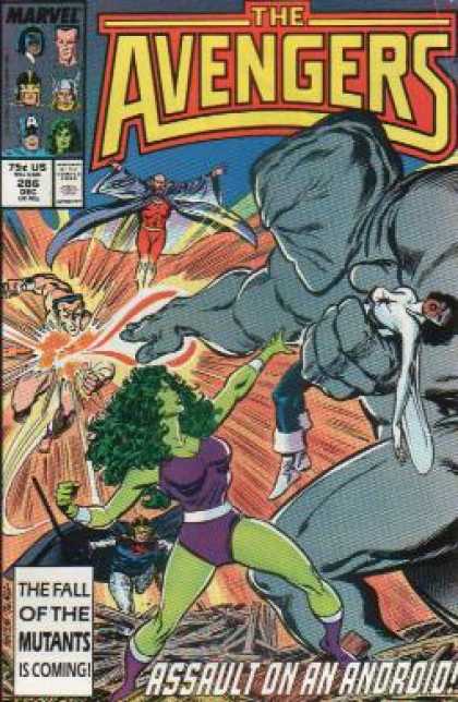 Avengers 286 - Namor - She-hulk - Doctor Druid - Captain Marvel - Black Knight - John Buscema