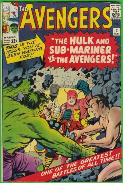 Avengers 3 - Jack Kirby