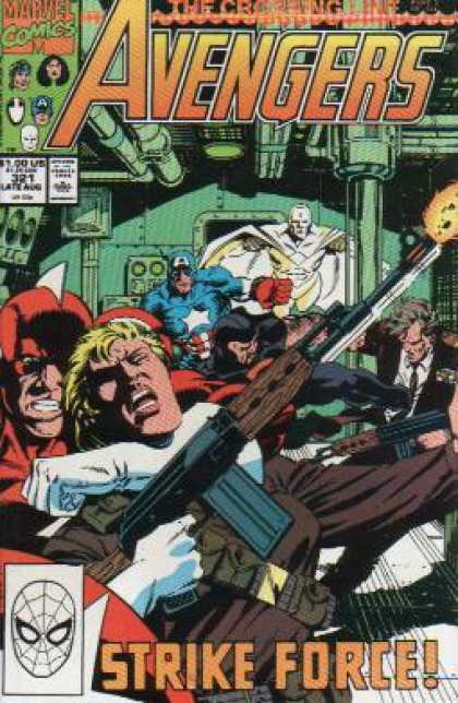 Avengers 321 - Avengers - Crossing Line - Marvel Comics - Strike - Force - Paul Ryan