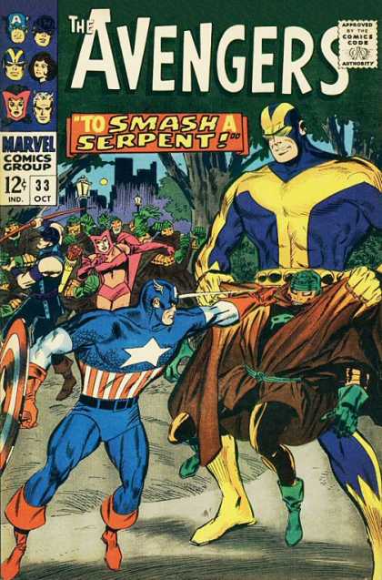Avengers 33 - Art - Comic - Marvel - Stan Lee - Jack Kirby