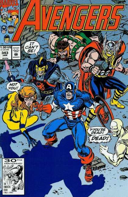 Avengers 343 - Thor - Hercules - Steve Epting
