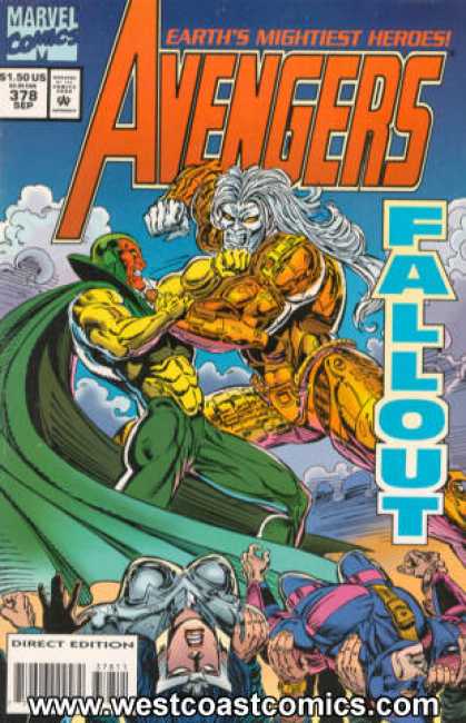Avengers 378 - Vision - Fallout - Stewart Johnson