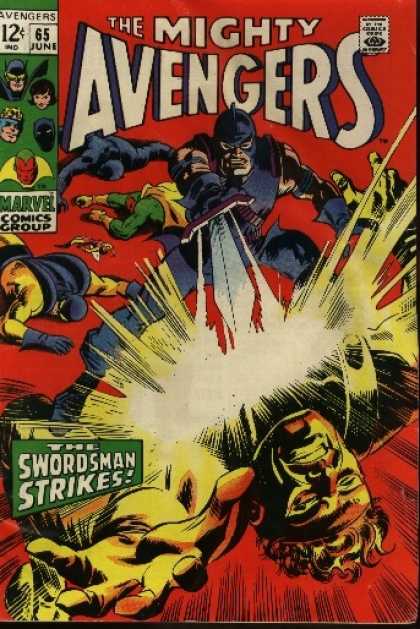 Avengers 65 - Sword - Hercules - Swordsman - Vision - Black Panther - Gene Colan