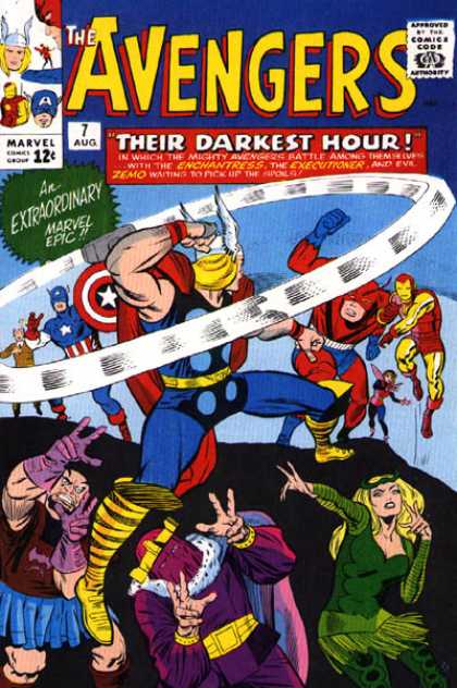 Avengers 7 - Charles Stone, Jack Kirby
