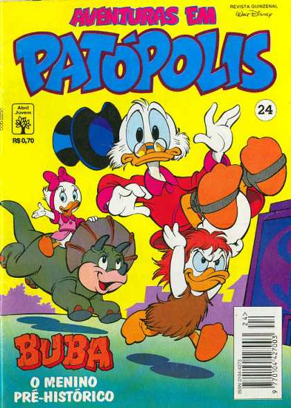 Aventuras em Patopolis 24 - Buba - Walt Disney - Pre-hisorico - Uncle Scoorge - Dinasour