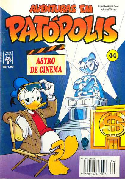 Aventuras em Patopolis 44 - Donald - Duck - Astro De Cinem - Statue - Chair