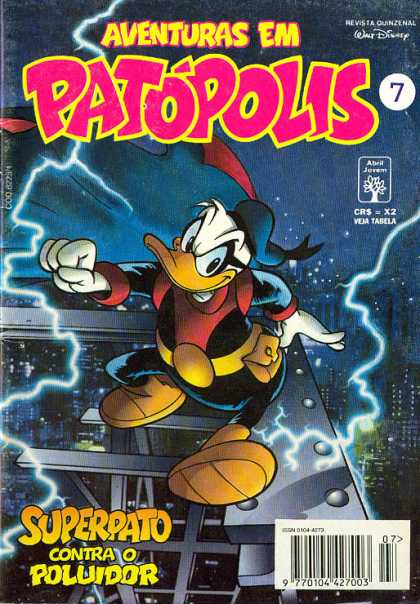 Aventuras em Patopolis 7 - Walt Disney - 7 - Crs - X2 - Superpato Contra O Poluidor