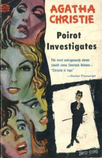 Avon Books - Poirot Investigates - Agatha Christie