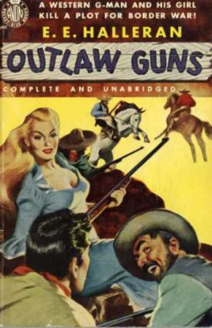 Avon Books - Outlaw Guns - E. E. Halleran