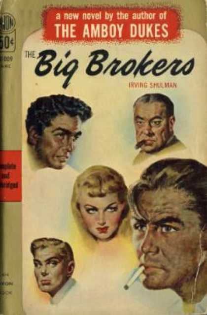 Avon Books - The Big Brokers - Irving Shulman