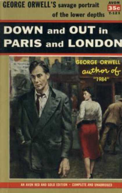 Avon Books - Down and out in Paris and London - George Orwell