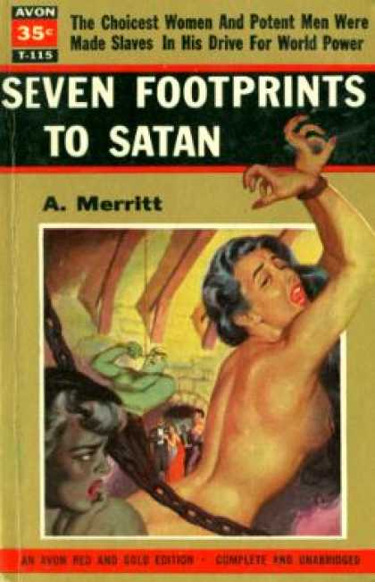 Avon Books - Seven Footprints To Satan - A. Merritt