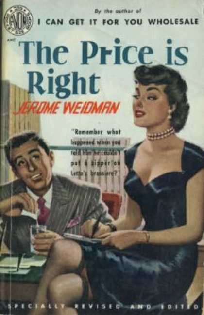 Avon Books - The Price Is Right - Jerome Weidman