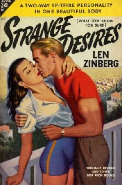 Avon Books - Strange Desires - Len Zinberg