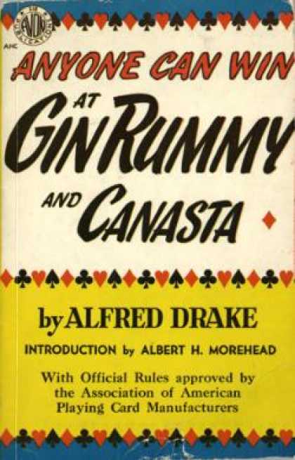 Avon Books - Anyone Can Win at Gin Rummy and Canasta - Alfred Drake