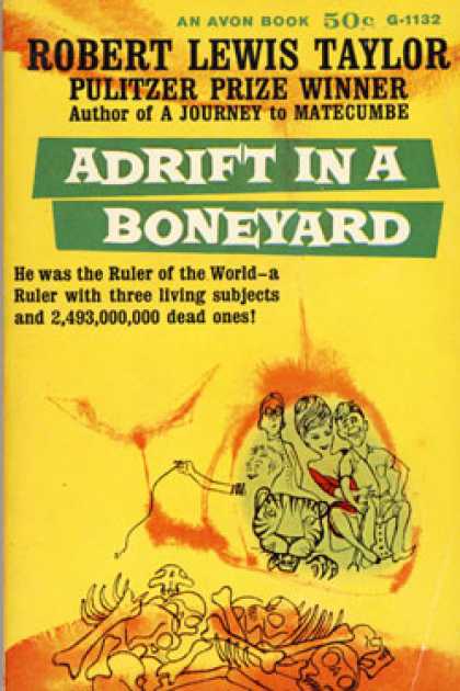 Avon Books - Adrift In a Boneyard - Robert Lewis Taylor