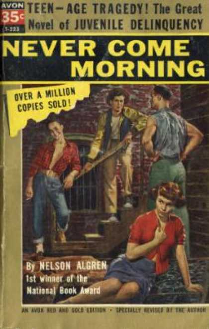 Avon Books - Never Come Morning - Nelson Algren