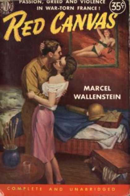 Avon Books - Red Canvas - Marcel Wallenstein
