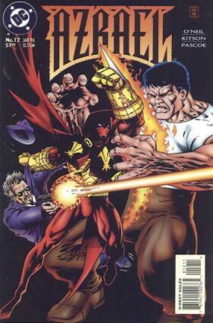 Azrael 12 - Laser Beam - Strong Man - Crazy Doctor - Scientist - Hero - Barry Kitson