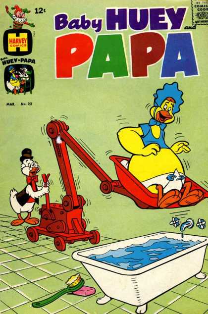 Baby Huey and Papa 22 - Doll - Pig - Duck - Cat - Animal