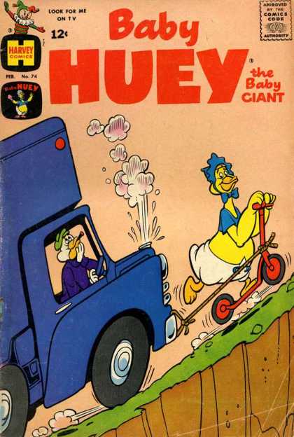 Baby Huey the Baby Giant 74 - Truck - Duck - Steam - Bike - Giant