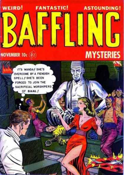 Baffling Mysteries 11 - Weird - November - Baal - Woman - Man