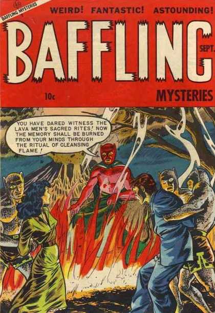 Baffling Mysteries 17 - Fantastic - Astounding - Weird - Mysteries - Dared Witness