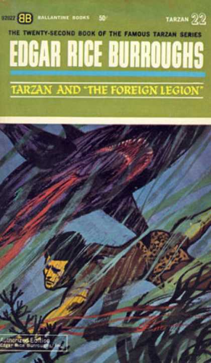 Ballantine Books - Tarzan and the Foreign Legion - Edgar Rice Burroughs