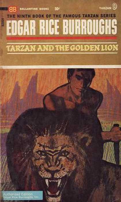 Ballantine Books - Tarzan and the Golden Lion - Edgar Rice Burroughs