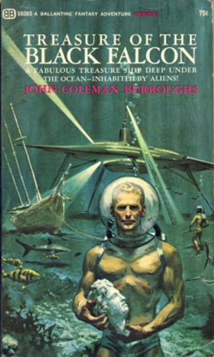 Ballantine Books - Treasure of the Black Falcon - John Coleman Burroughs