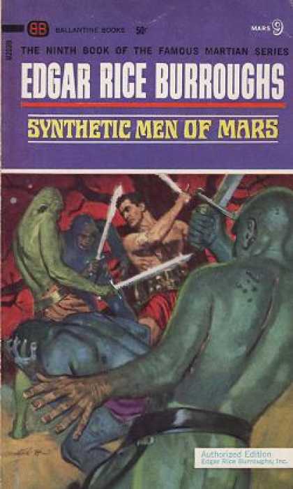 Ballantine Books - Synthetic Men of Mars - Edgar Rice Burroughs