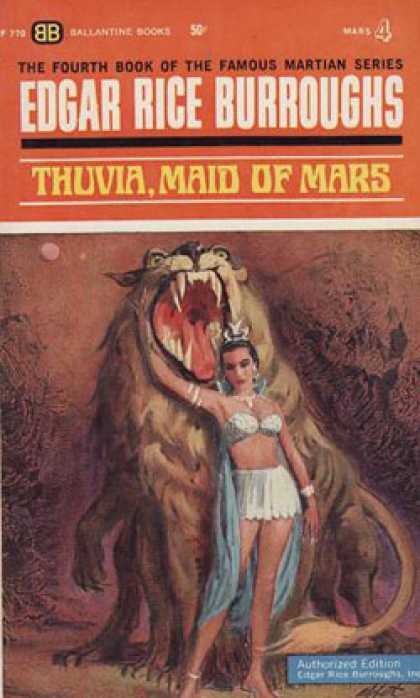 Ballantine Books - Thuvia, Maid of Mars #4 - Edgar Rice Burroughs