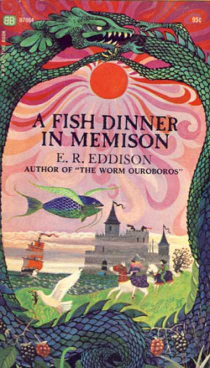 Ballantine Books - A Fish Dinner In Memison - Eric Rucker Eddison