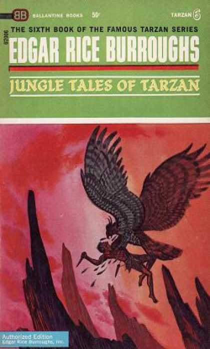 Ballantine Books - Jungle Tales of Tarzan - Edgar Rice Burroughs