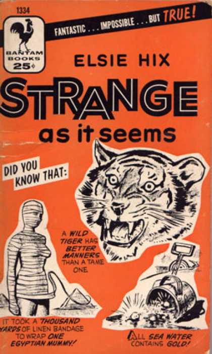 Bantam - Strange As It Seems - Elsie Hix