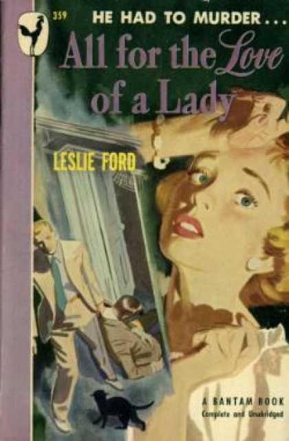 Bantam - All for the Love of a Lady - Illustrated By Schucker Leslie Ford