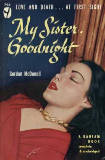 Bantam - My Sister, Goodnight - Gordon Mcdonell