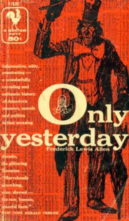Bantam - Only Yesterday - Frederick L. Allen